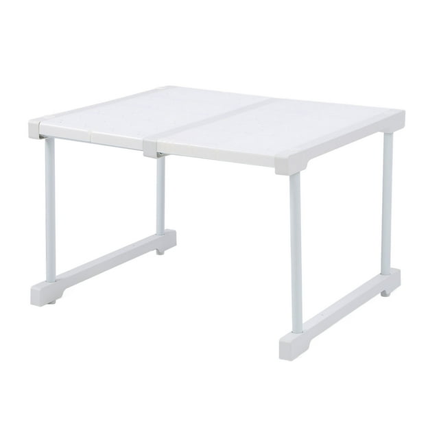 Expandable Cabinet Shelf Organizer, Stackable Adjustable Expandable Organizer Riser, Pantry Storage Shelves for Kitchen Cabinet, Pantry Cupboard, Under Sink, Countertop