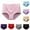 Black+Beige+Purple+Gray+Red, variant on 5 Pack Women High Waist Tummy Control Cotton Briefs Jacquard Full Coverage Belly Panties Menstrual Period Briefs