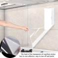 thumbnail image 4 of shiyou-Clear Contact Paper Peel and Stick,3PCS Transparent Oil-Proof Sticker,Self-Adhesive Kitchen Backsplash Film Countertop Protector Sticker,Heat-Resistant Transparent Vinyl Cabinet Liner Wallpape, 4 of 4