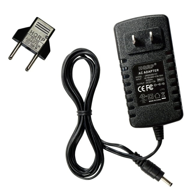 HQRP Adaptateur CA 5V pour OWC Mercury Elite Pro mini Tous Modèles Solution de Stockage Multi-Interface Disque Dur Portable Ordinateur Autre Monde OWCMOTGPWR Cordon d'Alimentation Adaptateur