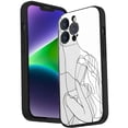 thumbnail image 1 of Compatible with iPhone 14 Pro Phone Case, Line-Art-Feminine-Aesthetic-Feminist-Minimalistic-Art3 Case Men Women, Flexible Silicone Shockproof Case for iPhone 14 Pro, 1 of 1