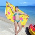 thumbnail image 7 of Pink Pineapple Flamingo Beach Towel Quick Dry Absorbent Bath Towels Sandproof Lightweight Towel for Gym Yoga Sports Swimming- 30x60in Washcloth Gift, 7 of 7