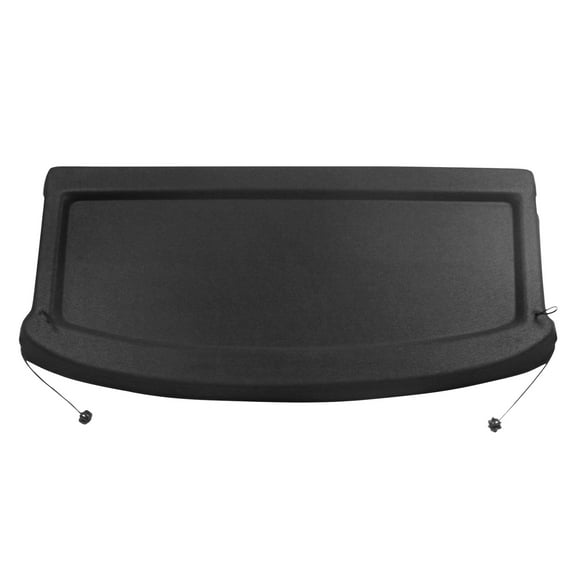 Ikon Motorsports Cargo Cover Compatible with 15-20 Volkswagen Golf 7 Non Retractable Tonneau Shade Board Black