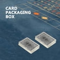 thumbnail image 3 of 6 cajas de plástico vacías para naipes, organizador de cartas, estuche transparente para barajas de juegos, cartas de póker y cartas con fundas., 3 of 6