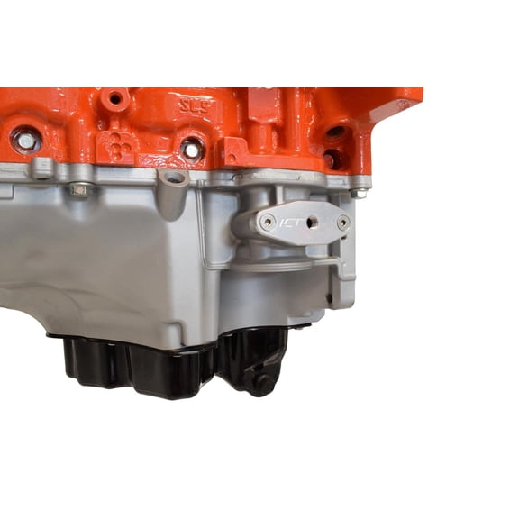 ICT Billet LT L83 LT1 L86 Turbo Oil Supply Port 1/8" NPT Feed Plate Billet Gauge Adapter Gen V 55135