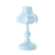 thumbnail image 2 of Lámpara de mesa LED USB recargable | Luz de noche vintage en la mesilla, mini acento de dormitorio, iluminación ambiental suave, adornos decorativos, material ABS, azul amarillo rosa gris, 23x9x9cm, 2 of 6