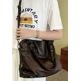 thumbnail image 4 of CoCopeaunt Women's Fashion PU Leather Tote Handbag Shiny Large Hobo Shoulder Bag Purse Chain Long Strap, 4 of 5