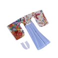 thumbnail image 4 of Ropa de muñeca con kimono tradicional japonés, figura de acción femenina a escala 1/6 Estilo G, 4 of 9