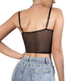 thumbnail image 5 of Women's Lace Camisole, Black, 5 of 5