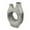 Gray Abstract Circular Ombre Asymmetrical 8" x 3" x 11", variant on DecMode 17" Abstract Double Handle Beige Paper Mache Vase