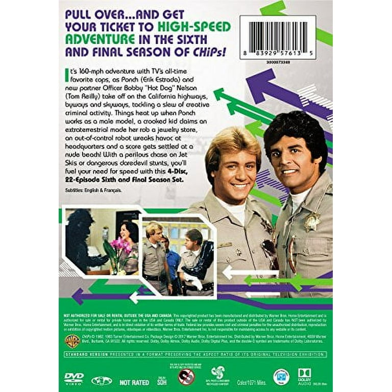 その他 CHiPs: The Complete Sixth Season dwos6rj CHiPs: The Complete Sixth and Final Season (DVD) - Walmart.com