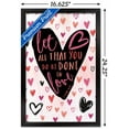 thumbnail image 3 of Klancey Zubowski - Love Wall Poster, 14.725" x 22.375", Framed, 3 of 3