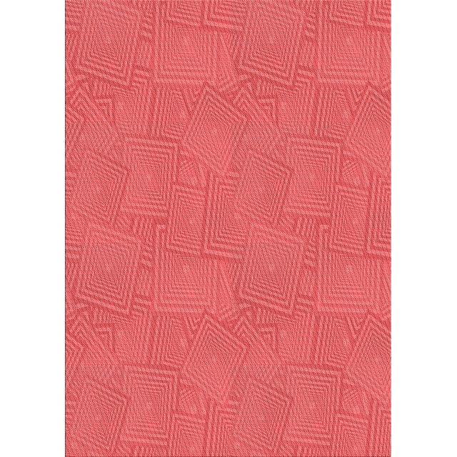 Ahgly Company Tapis Rectangulaire Lavable en Machine Intérieur Transitionnel Rouge, 4 Pieds x 6 Pieds