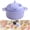 Purple, variant on ZFSBZBS Cute Ramen Bowl Set Microwavable Pig Ramen Noodle Cooker Wheat Straw Bowl with Strainer Lid Handle Spoon Chopsticks Fork Gift for Home Dorm College,Black