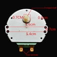thumbnail image 3 of Motor sincrónico de eje en forma de D para microondas LG, modelo SSM-16HR, número de pieza 6549W1S011B, voltaje AC21V, frecuencia 50/60Hz, potencia 3W, velocidad 2.5/3R.P.M, distancia entre agujeros, 3 of 5