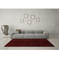 thumbnail image 3 of Ahgly Company Machine Washable Indoor Rectangle Abstract Red Modern Area Rugs, 5' x 7', 3 of 4