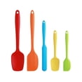 thumbnail image 1 of Set de Espátulas de Silicona 6 Piezas, Espátula para Repostería y Cocina, Resistente al Calor, Antiadherente, Ideal para Mantequilla, Crema y Horneado, 1 of 36