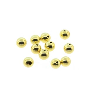  BEADIA 18K Gold Plated End Caps Non Tarnish 3x6mm 200pcs for  Jewelry Making Findings : Arts, Crafts & Sewing