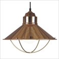 thumbnail image 1 of Kenroy Home 66349COP Harbour 16 Inch Pendant- Copper Finish, 1 of 6