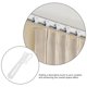 thumbnail image 4 of BRIGHTFUFU 50 ganchos ajustables para cortinas plisadas, de plástico, para rieles, ganchos ajustables para cortinas., 4 of 7