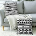 thumbnail image 5 of Aztec Throw Pillow Covers Set of 2 Boho Geometric Pillow Covers 18x18 Inch Modern Farmhouse Home Decorative Pillow Cases Cushion Cover for Sofa Living Room Office, 5 of 6