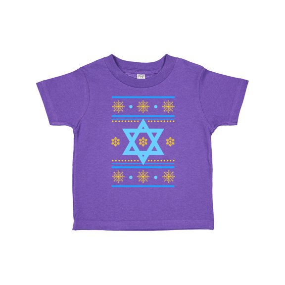 Inktastic Hanukkah Ugly Sweater Boys or Girls Toddler T-Shirt