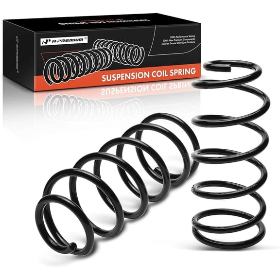 A-Premium 2Pcs Rear Suspension Coil Spring Set Compatible with Toyota FJ Cruiser 2007-2014 4.0L 4WD Driver and Passenger Side Replace# 4823135321 4823135420