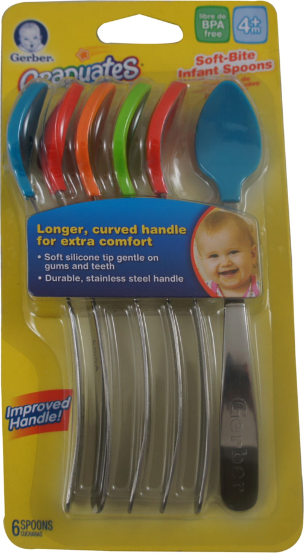 gerber silicone spoons