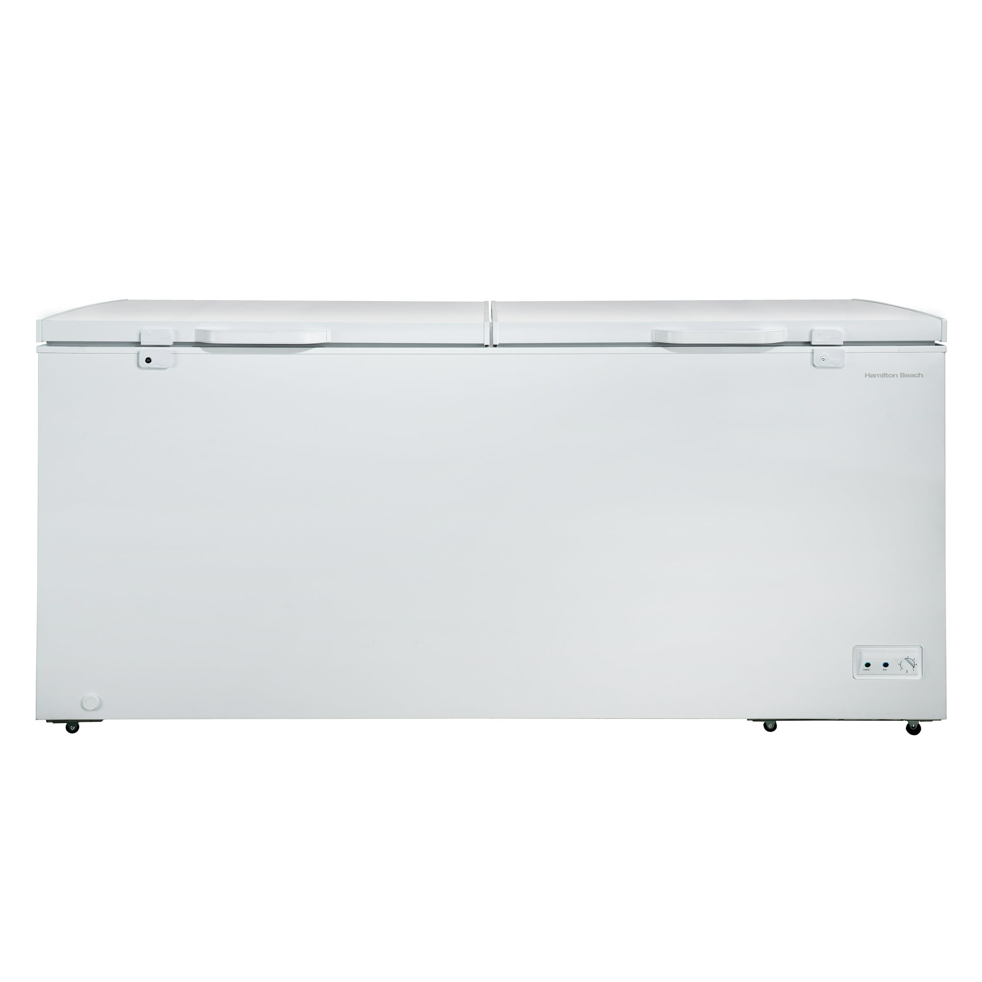 Hamilton Beach 21 Cu. Ft. Chest Freezer, Double Door, Manual Defrost, White, HZ9212