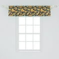 thumbnail image 2 of Ambesonne East Window Valance, Medieval Exotic Garden, 54" X 12", Multicolor, 2 of 3