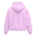 thumbnail image 5 of TGPMGRZ Cat Pouch Hoodie for Women with Pocket Dog Pouch Sweatshirts Pet Carrier Animal Holder Pullover Hoodies, 5 of 5