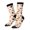 3 Black, variant on Thanksgiving Turkeys 1 Pattern Sport Socks for Women and Men Crew Socks Sporty Calf Socks Casual Socks