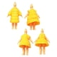 thumbnail image 5 of 4x Ropa para muñecas de niña, lindos accesorios de ropa para el cuerpo, regalo para niñas pequeñas amarillo, 5 of 9