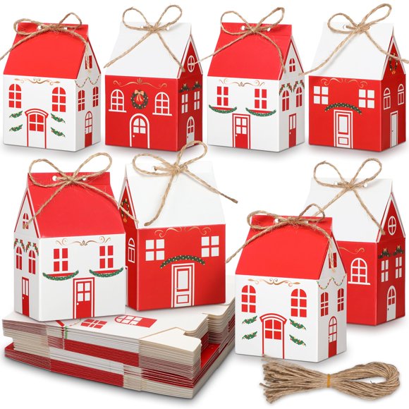 Cajas de regalo de Navidad Zhanmai, 48 unidades, 10,5 x 7 x 5 cm