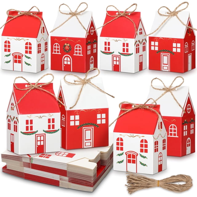 Cajas de regalo de Navidad Zhanmai, 48 unidades, 10,5 x 7 x 5 cm
