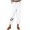 White, variant on Women's Casual High-Waist Pants with Drawstring, Soft Breathable Tapered Ankle Pants for Lounge, Travel, and Everyday Wear