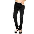thumbnail image 4 of WAX JEAN Women's PREMIUM Womens Stretch Solid Casual Skinny TWILL Cargo Pants (Wax Jeans 90010), 4 of 5
