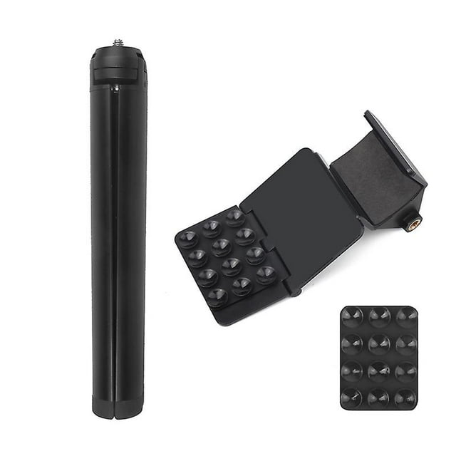 Folding Smartphone Suction Cup Bracket Extended Rod Tripod Kit for DJI OSMO POCKET