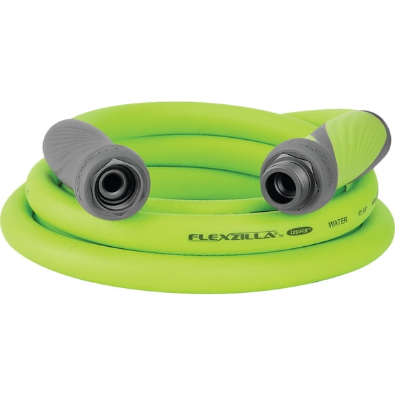 Flexzilla SwivelGrip HFZG510YWS-N/CA Garden Hose, GHT, 10 ft L, Polymer