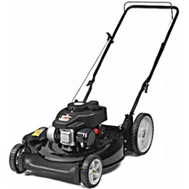 Mtd 11a Boma700 21 In 132cc Push Mower Yard Machine Black Walmart