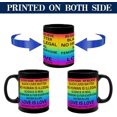 thumbnail image 4 of Funny Coffee Mug Tea Cup In A World Where You Can Be Anything Louisiana Coffee Tea Cups Lesbian Gay Bisexual Transgender Asexual Glossy Ceramic Mugs Gifts for Bosses Father Mother Cousin 15oz Black, 4 of 6