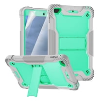Dteck Case for iPad mini 5 / iPad mini 4 with Screen Protector Film, Dteck Heavy 3 IN 1 Rugged Shockproof Case Kickstand Protective Cover, Green