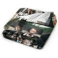 thumbnail image 5 of Rick Grimes Fleece Blanket Throw Blanket for Couch - Cozy Luxury Bed Blanket Microfiber and Throws for Sofa, 5 of 6