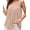 Beige, variant on Eytino Womens Tank Top Summer Loose Fit Pleated Scoop Neck Sleeveless Shirts Casual Sleeveless Tops S-2XL