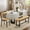 Natural, variant on iPormis Modern Dining Chairs and Benches Set of 4, Ergonomic High Back Dining Side Chairs, Sturdy Wood Frame with Metal Legs, Space Saving Home Furniture, Easy Assembly & Easy Clean,Natural
