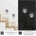 thumbnail image 6 of Paw prints LED Square Night Light - Modern and Stylish Plug-in Lamp for Bedside or Hallway - Energy Efficient and Soft Glow Indoor Lighting, 6 of 6