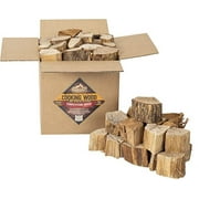 Smoak Firewood’s Cooking Wood Chunks (Competition Grade) USDA Certified for Smoking, Grilling or Barbequing (Cherry 25-30lbs 1728 Cubic in.)