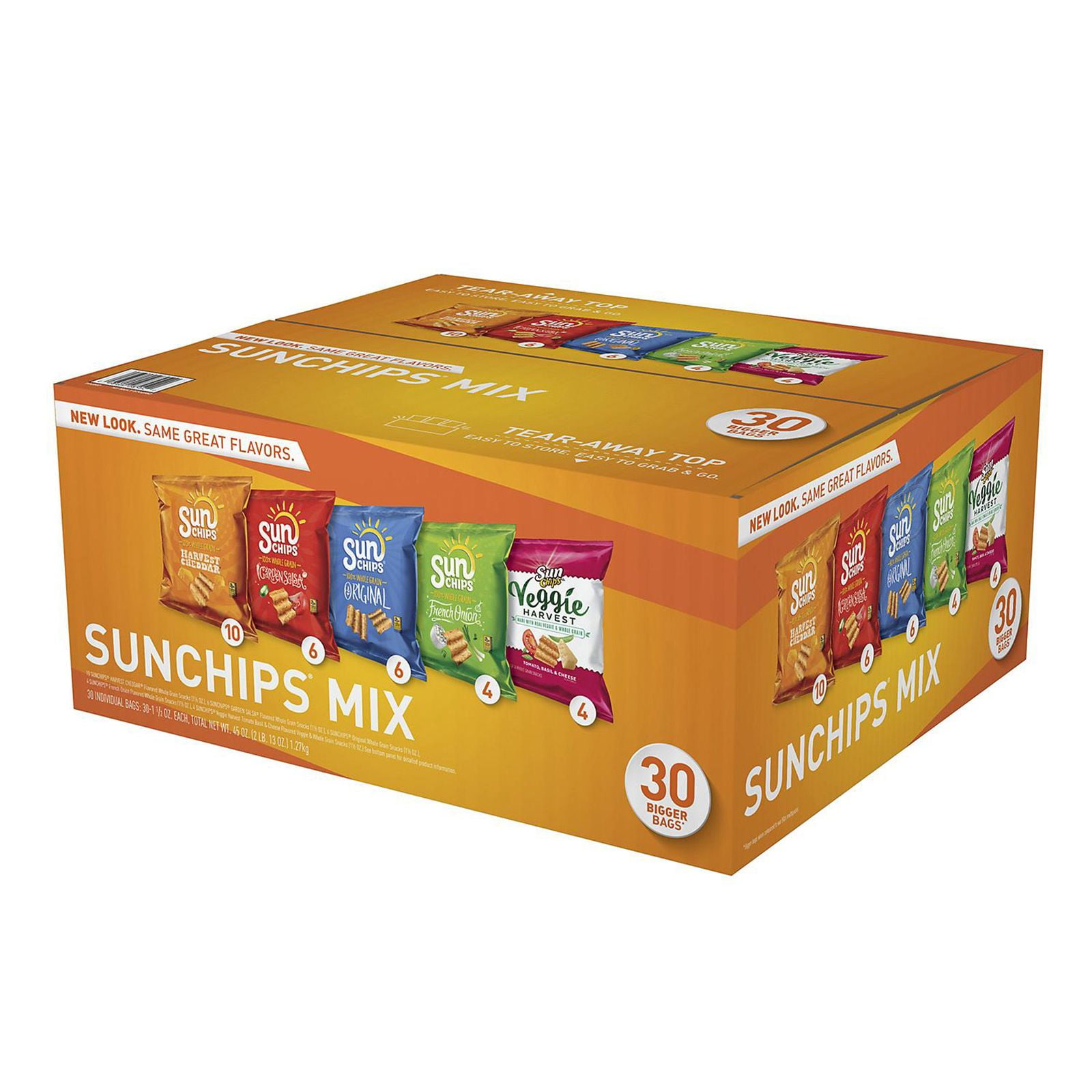 Product of Sunchips Whole Grain Variety Pack, 30 ct.
