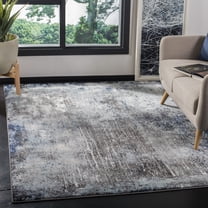 Safavieh Galaxy Addison Abstract Area Rug, Charcoal/Blue, 5'3" x 7'6"