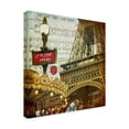 thumbnail image 2 of Trademark Fine Art 'Eiffel Romance VI' Canvas Art by Sandy Lloyd, 2 of 4